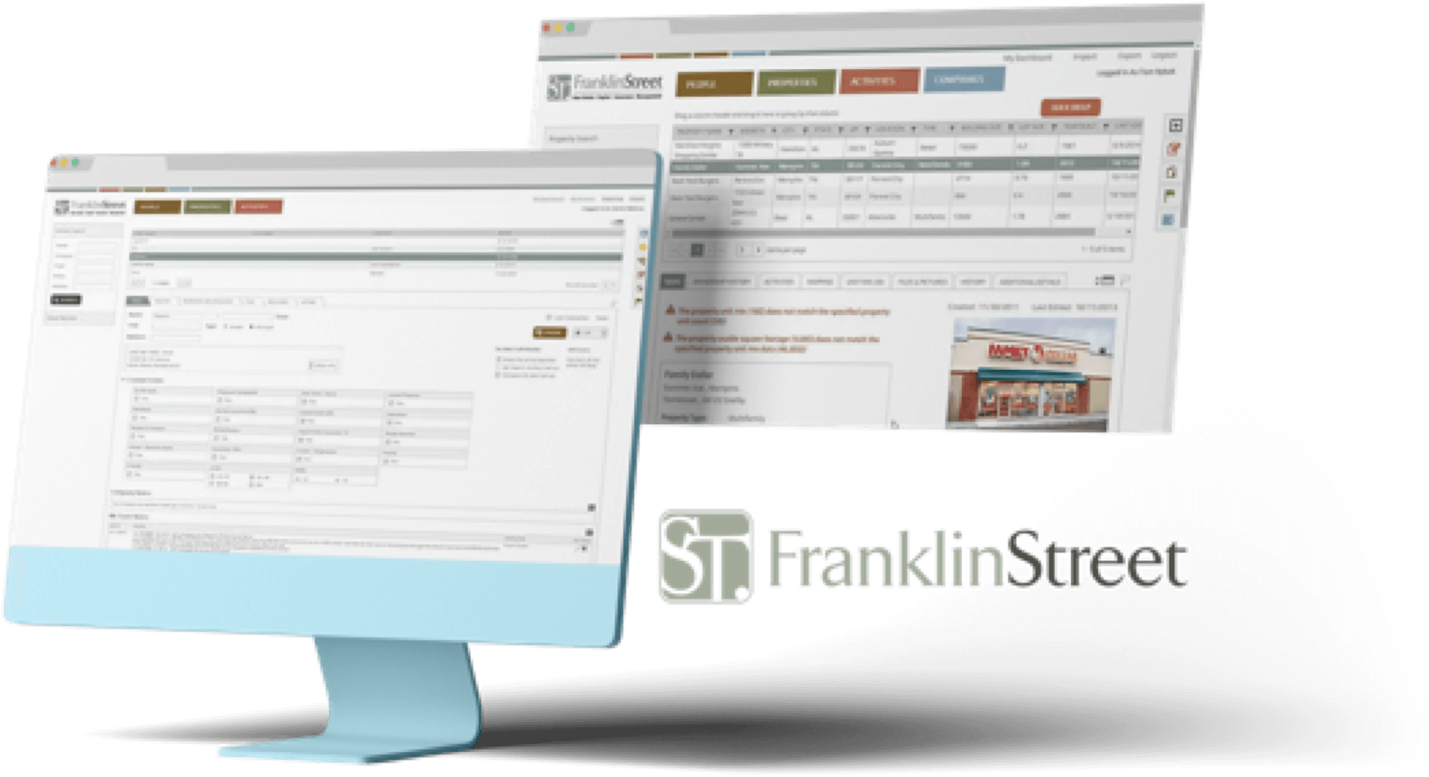 Display of Franklin St Website