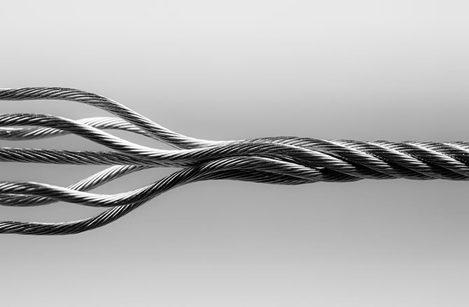 braided rope unwinding